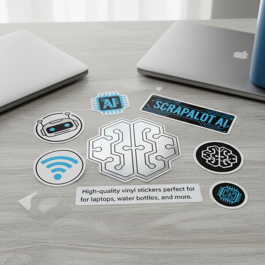 Scrapalot AI Sticker Pack